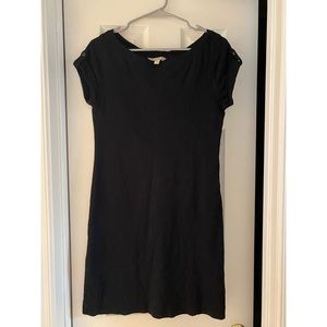 Banana Republic black cotton dress